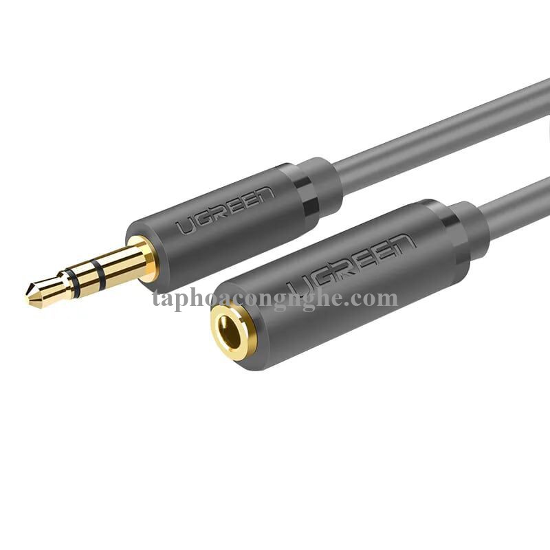 Ugreen 10785 3M màu Đen Cáp âm thanh 3.5mm nối dài AV124 30010785